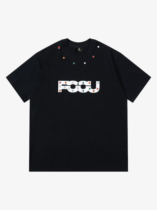 Stylish Embellished Graphic T-Shirt for Men - Perfect for Casual Wear and Festive Occasions 