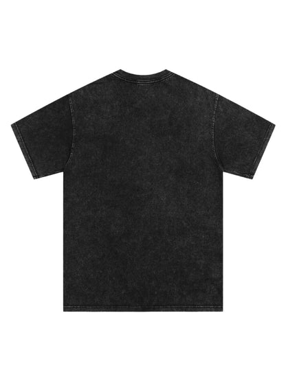 Original Creative Map Flag Print T-shirt 