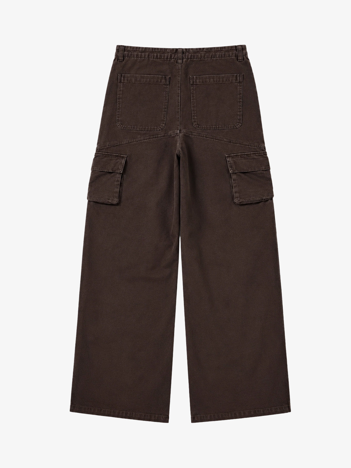 Washed Multi-Pocket Cargo Pants