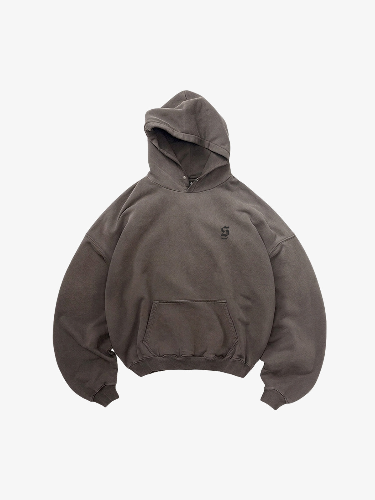Washed Basic Boxy Fit Hoodie