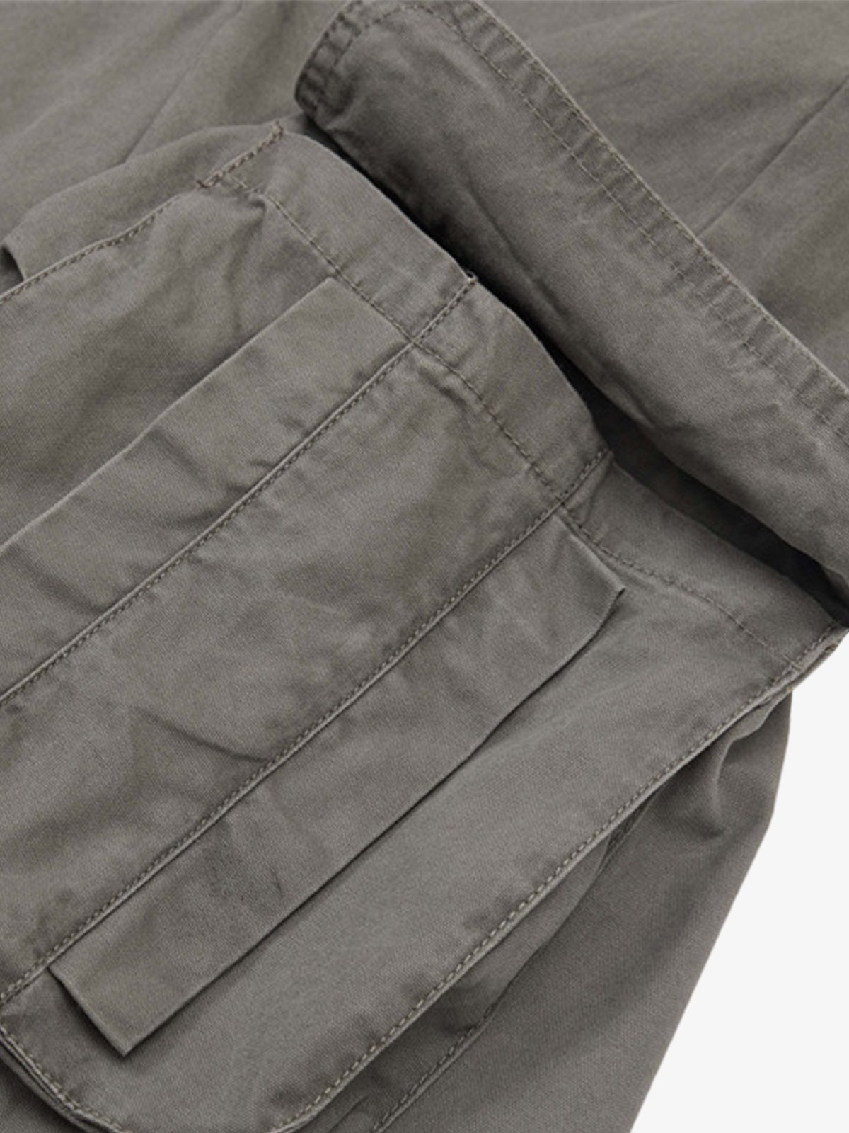 Multi-pocket Cargo Pleated Casual Jorts 