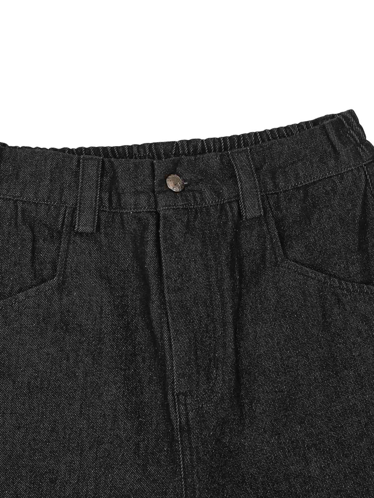 Deconstructed Rivet Scimitar Jeans 