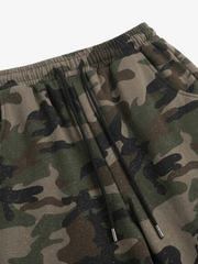 Relaxed Leopard Camouflage Pants