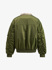 Neutral Cotton-Padded Coat