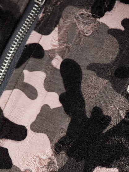 Camouflage Pattern Hoodie for Casual and Outdoor Use 