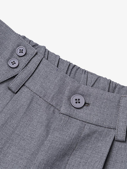 Short de costume plissé