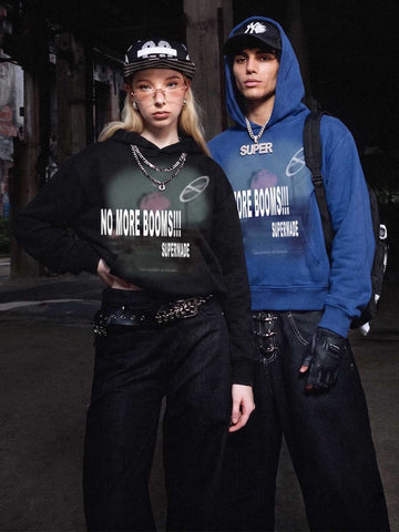 Anti-Blast Mosaic Graphic Hoodie