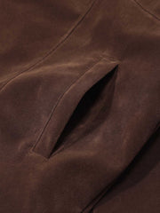 veste Harrington en daim