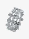 Hollow Cross Ring 