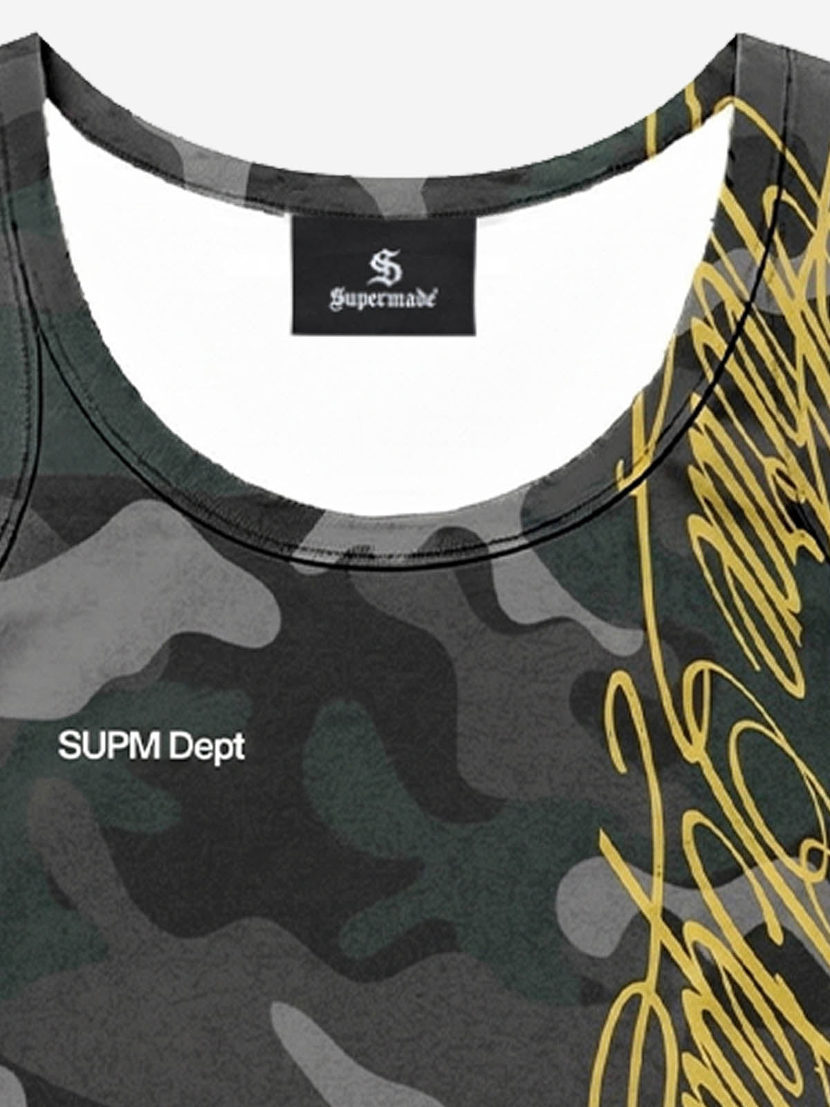 Y2K Camo Graffiti Tank Set 