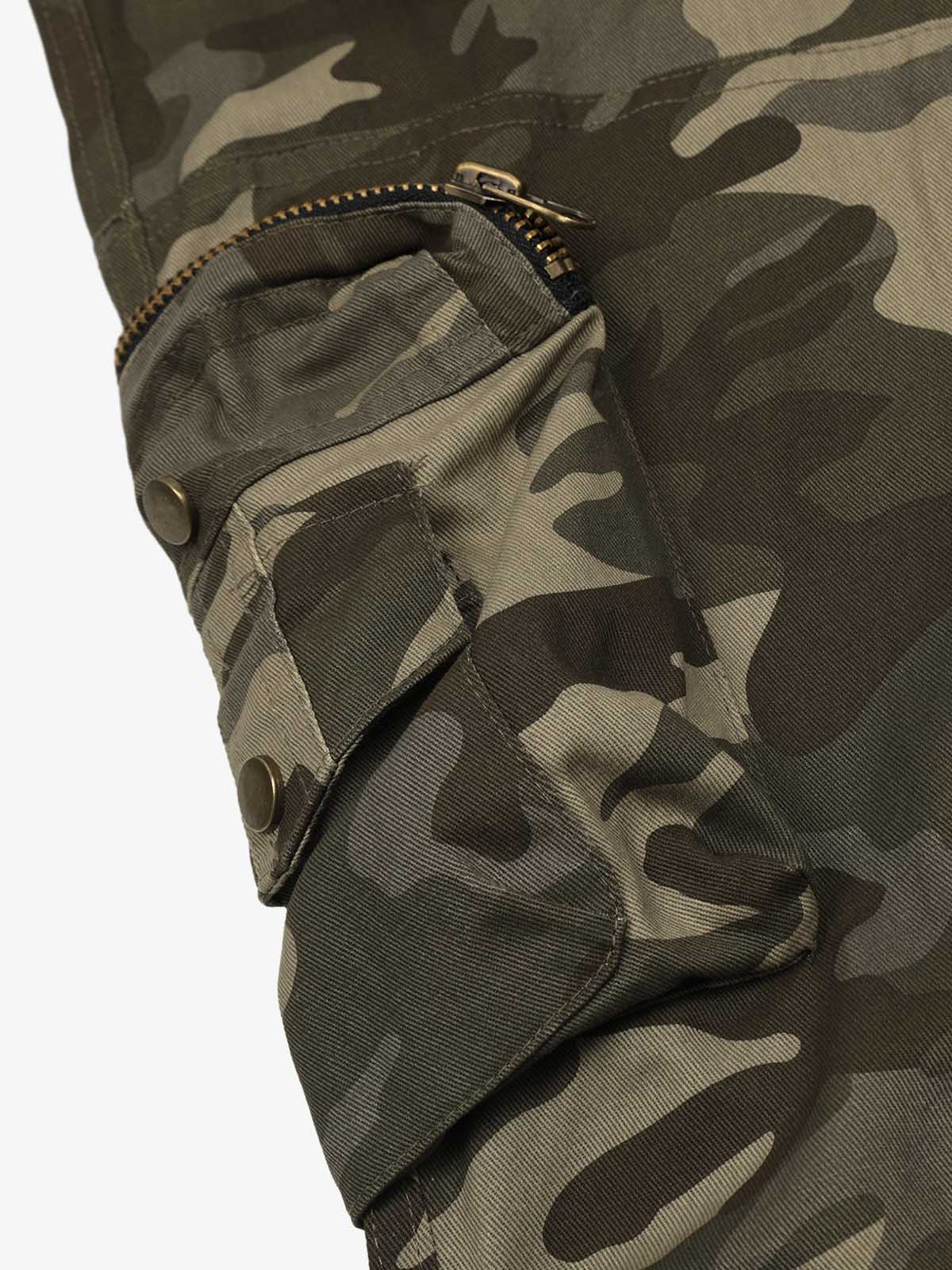 Camo Multi-Pocket Cargo Pants