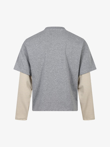 Kitten Appliqué Long Sleeve Tee