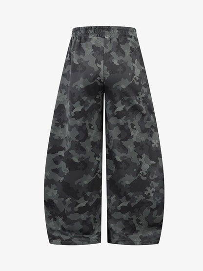Camouflage Reversible Star Print Sweatpants 