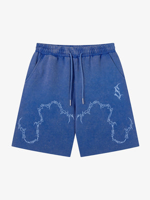 Short de survêtement délavé Thorn