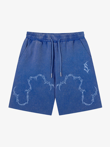 Short de survêtement délavé Thorn