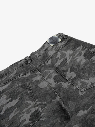 Jean camouflage cintré