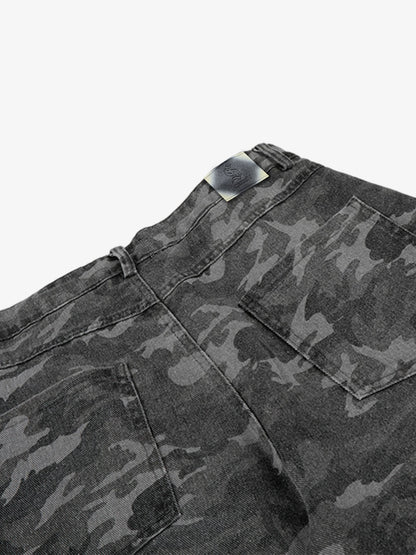 Jean camouflage cintré