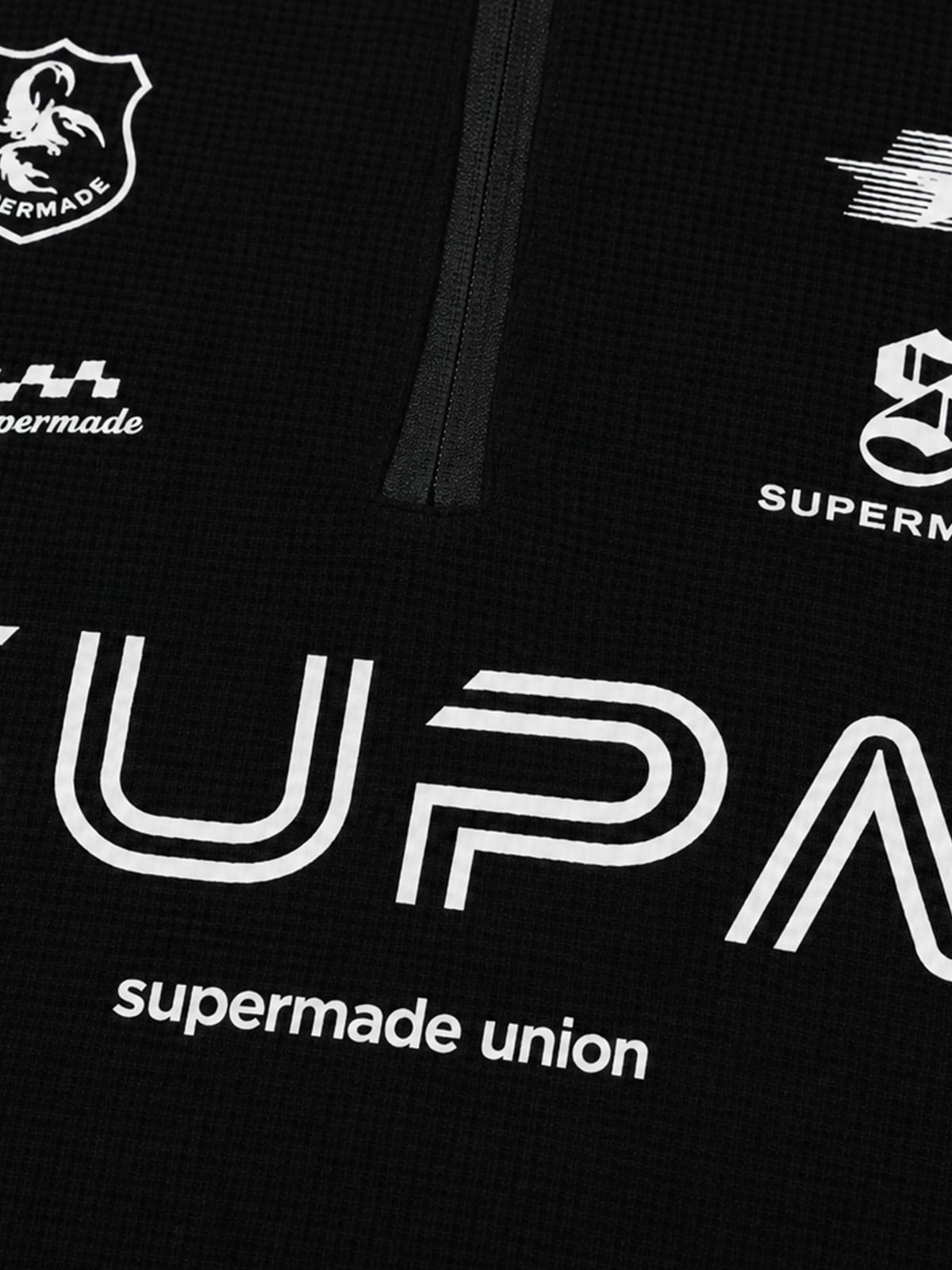 F1 Racing Waffle Half-Zip Tee