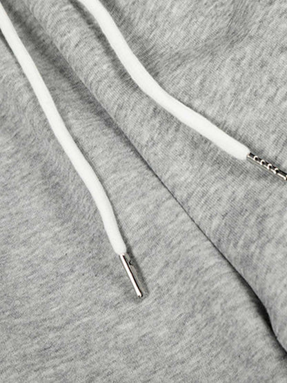 Stylish Wide-Leg Pants with Leopard Print Belt for Men and Women 