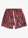 Shorts mit Tiermuster und Kordelzug