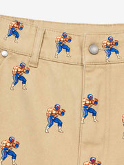 Gaming Character Graphic Straight-Leg Jeans