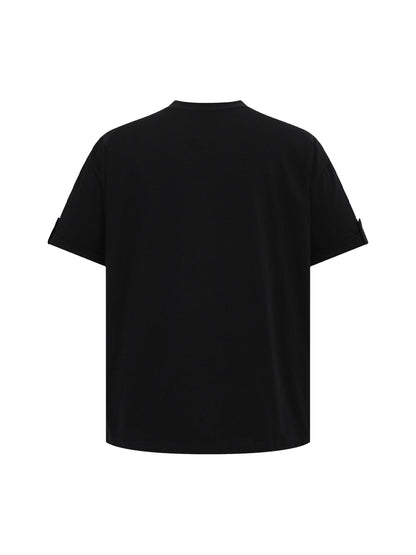 Retro Quilted Design T-shirt 