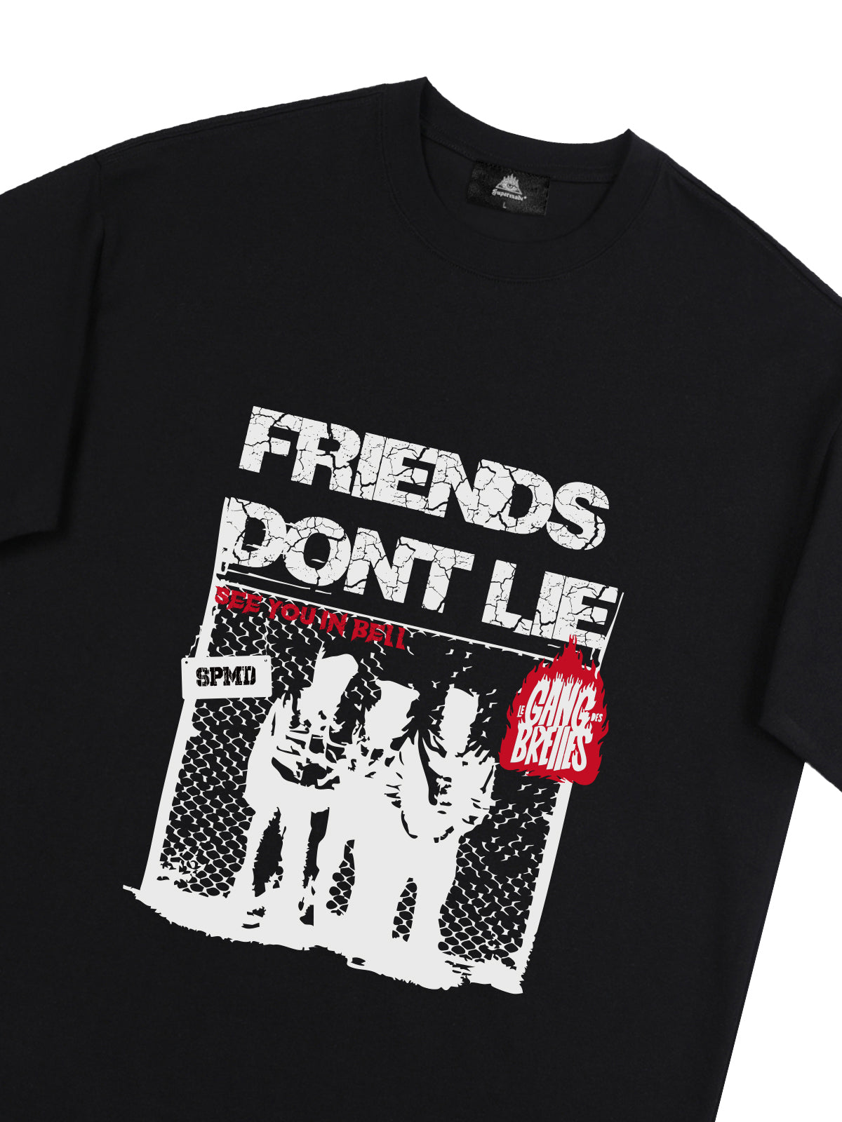 Original "Friends Don't Lie" Print T-Shirt