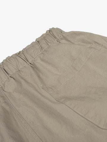 Drawstring Pleated Barrel Pants 