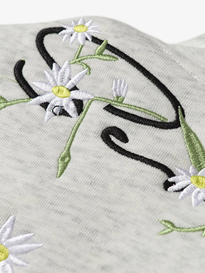 Floral Embroidered Hoodie for Men and Women - Trendy and High-Quality Design 