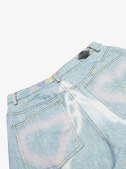 American Vintage Street-Style Graffiti Jeans