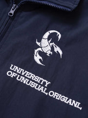 Bomberjacke mit Rennsportmotiv