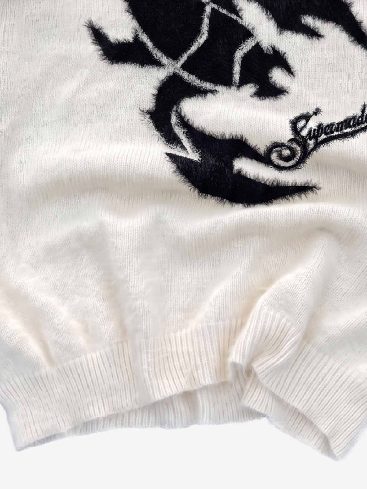 Scorpion Graphic Knit Sweater