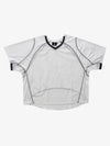 300G Jade Pattern Dyeing Mesh T-Shirt Breathable Quick-Dry Sports Tee for Men 