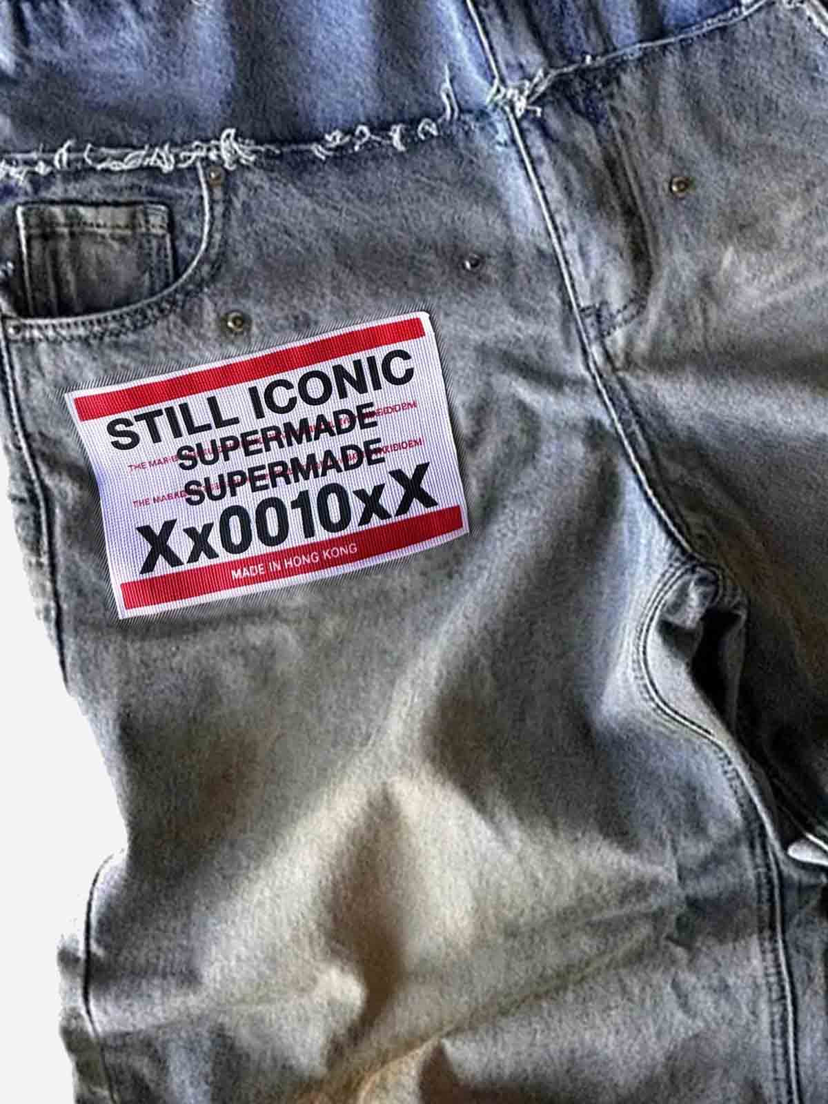 Double Waistband Jeans
