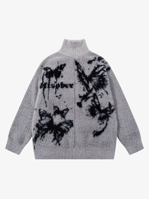 Cozy Pink Patterned Sweater for Women - Perfect for Casual and Festive Occasions 