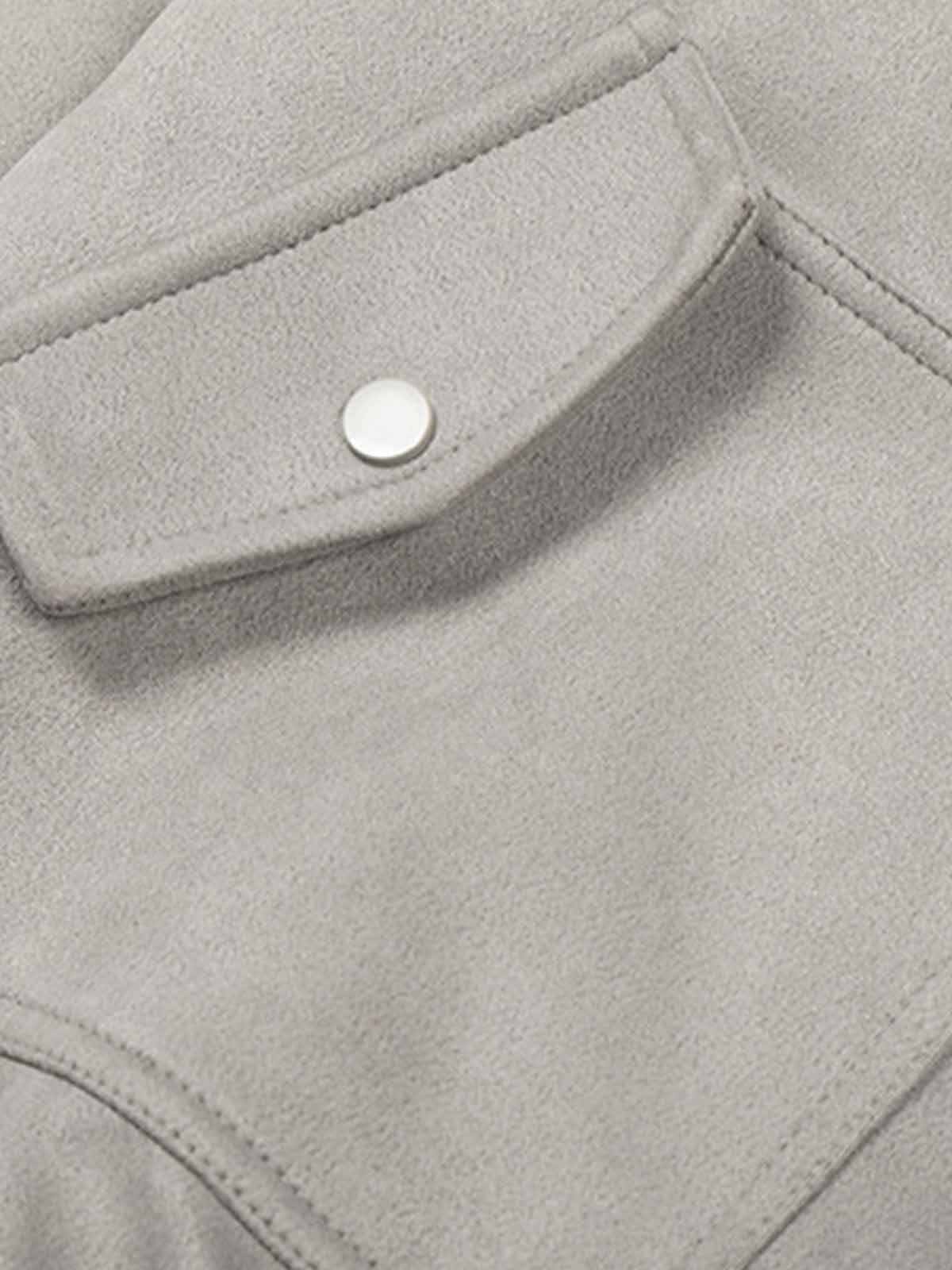 Stylish Faux Fur Collar Jacket for Men and Women - Perfect for Casual and Trendy Looks 