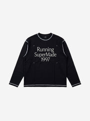 1997 Running Graphic Long Sleeve Tee