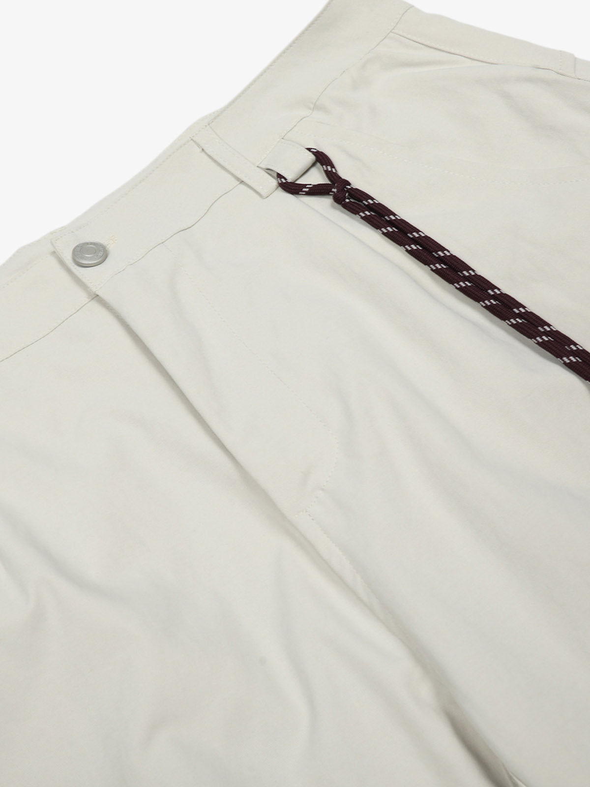 Belted Houndstooth Blazer Pants 
