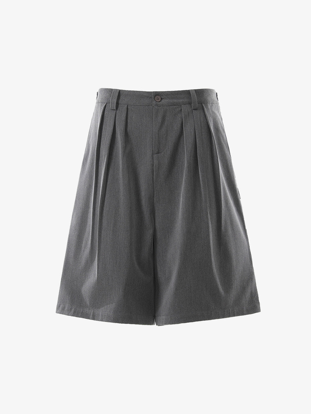 Pleated Wide-Leg Shorts 