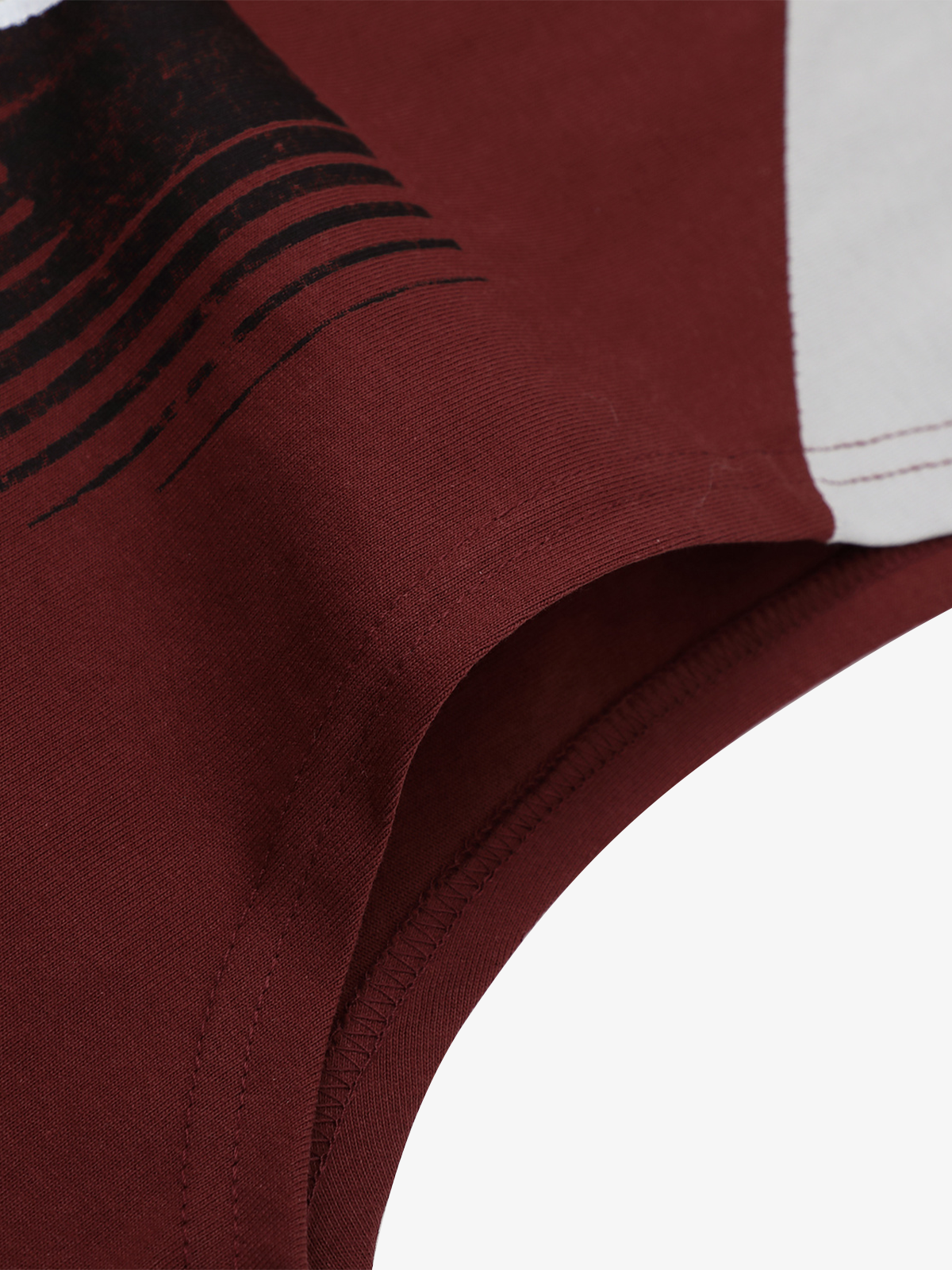Color-Block Digital Print Sports Vest