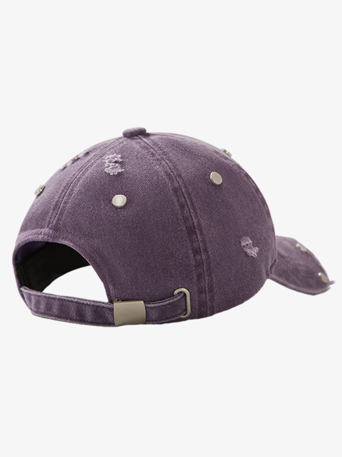 Distressed Rivet Detail Cap