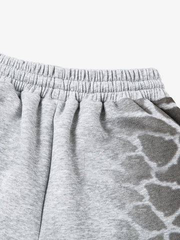 Leopard Curved Seam Wide-Leg Pants