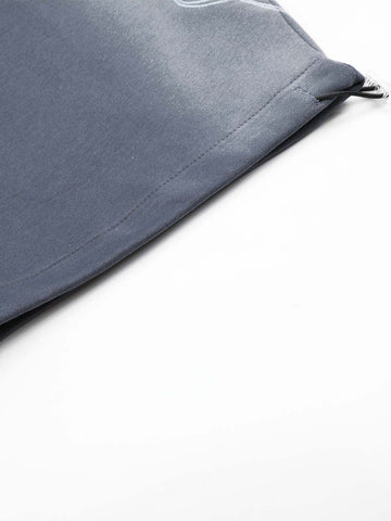 Gradient Washed Embroidered Baggy Sweatpants