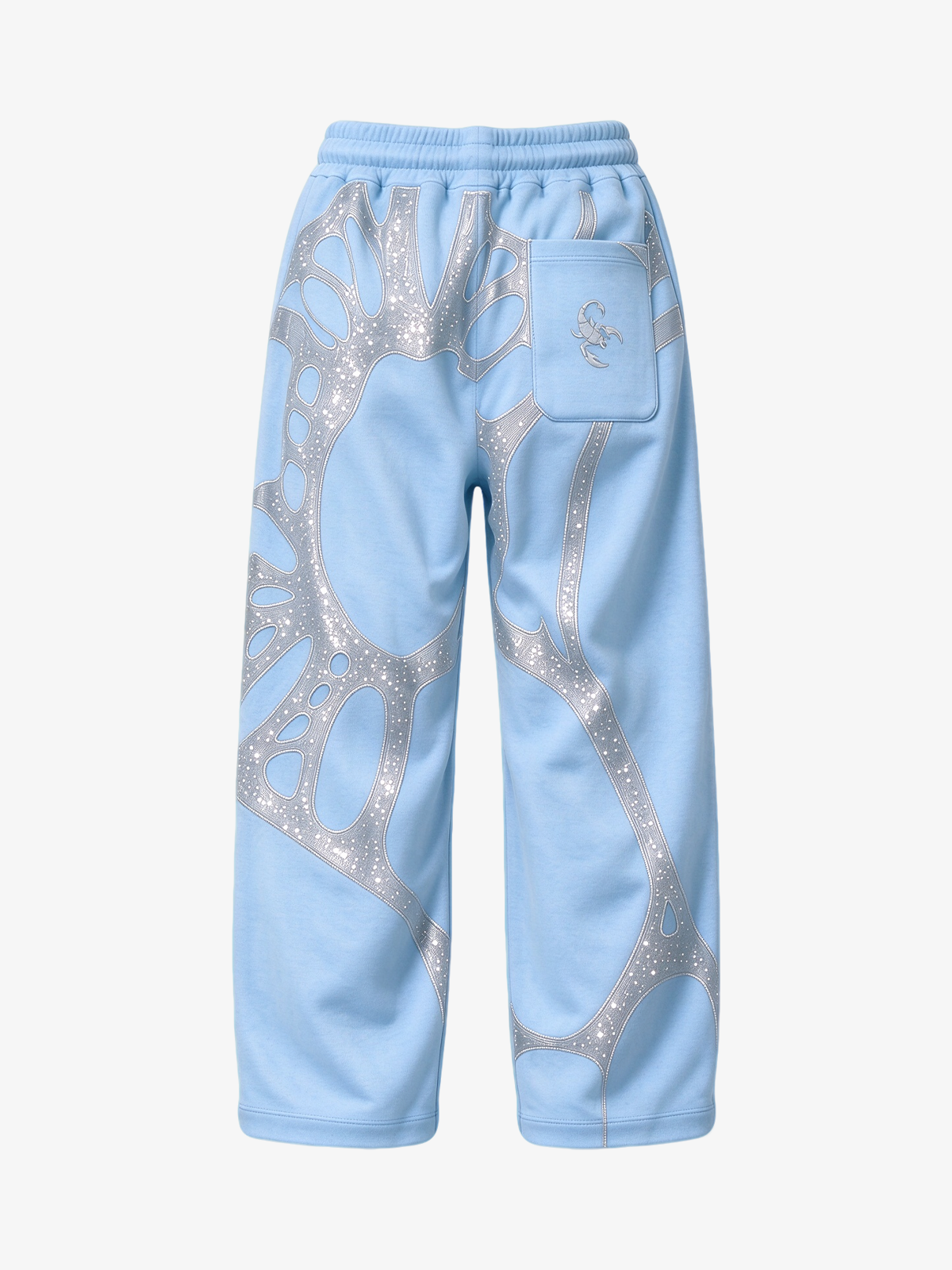 Spiderweb Graphic Full-Zip Hoodie & Sweatpants Set