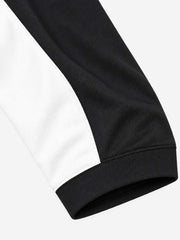 Digital Badge Color Block Sports Long Sleeve Tee
