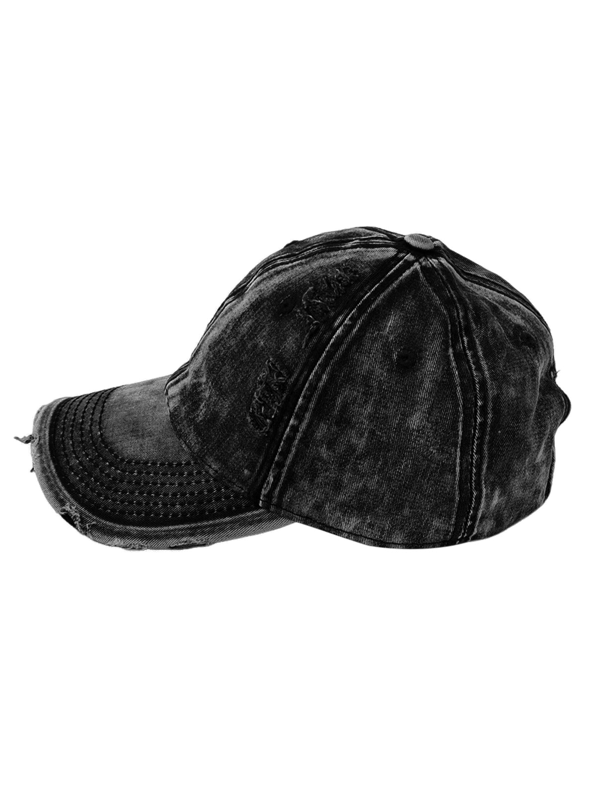 Washed Denim Outdoor  Cap