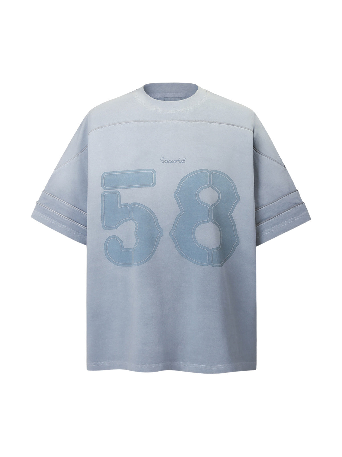 Washed Jersey Welt Stitching T-shirt