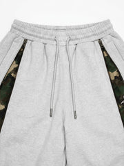 Camo Panel Graphic Track Pants