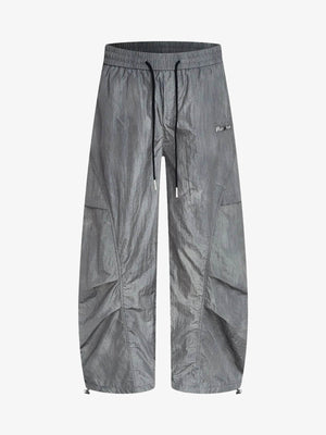 Retro Paratrooper Drape Barrel Pants 