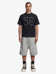 Side Pockets Drawstring Waist Casual Jorts 